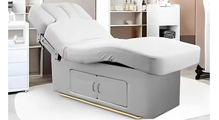 wood facial bed